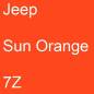 Preview: Jeep, Sun Orange, 7Z.